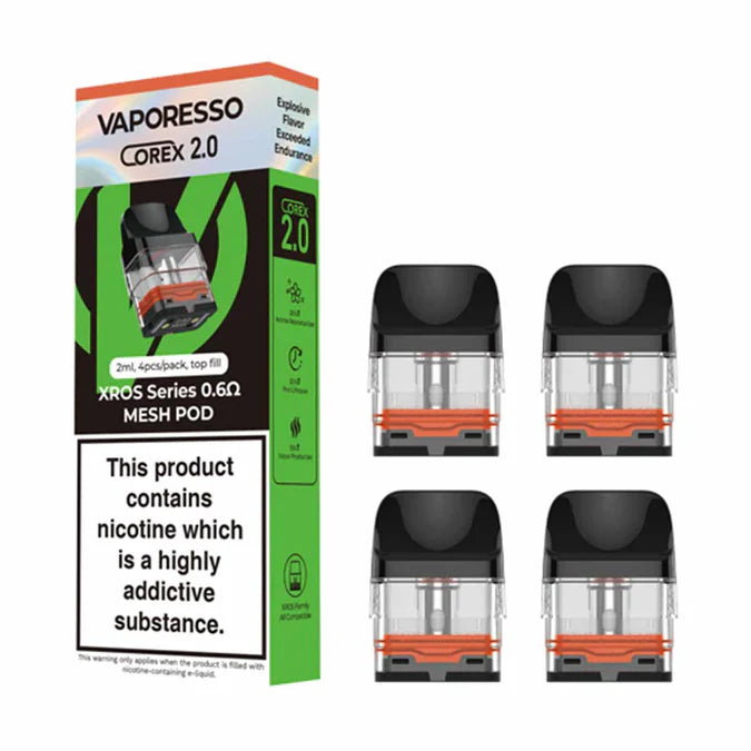 VAPORESSO XROS COREX 2.0 REPLACEMENT PODS (PACK OF 4)