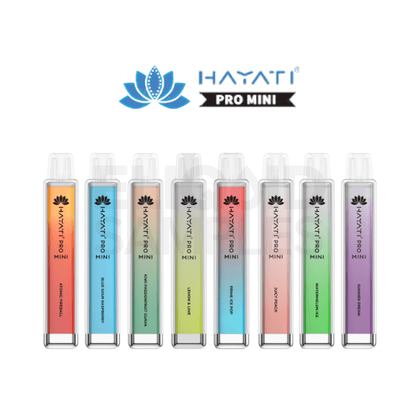 HAYATI PRO MINI 600 DISPOSABLE VAPE - 20MG