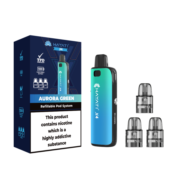 Hayati X4 Refillable Pod Kit